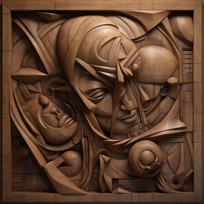 نموذج ثلاثي الأبعاد لآلة CNC 3D Art 